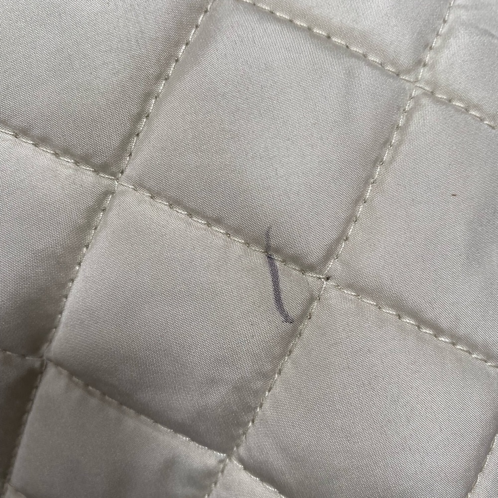 NWT U.S. Polo Assn. Beige Tan Quilted Jacket Puffer Coat Women’s Small - Picture 11 of 11